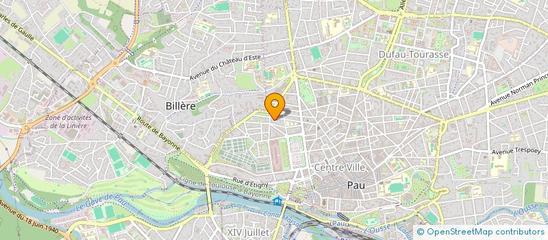 localisation de l'entreprise SCI 64 AC à PAU