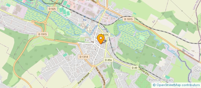 localisation de l'entreprise SCI 64 RUE DE LA REPUBLIQUE  EU