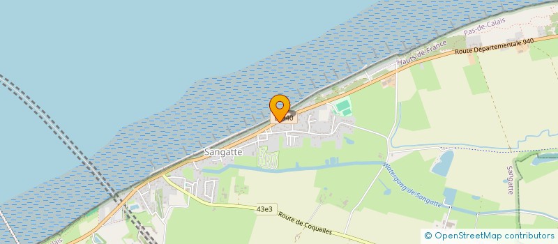 localisation de l'entreprise SCI 64 RUE ROYALE  SANGATTE