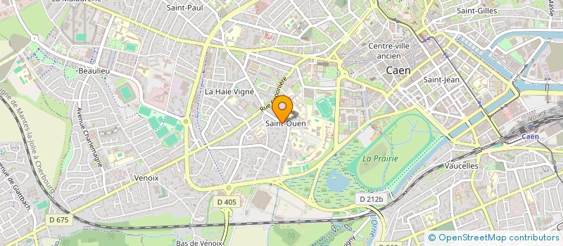 localisation de l'entreprise SCI 65 RUE ST DOMINIQUE à CAEN
