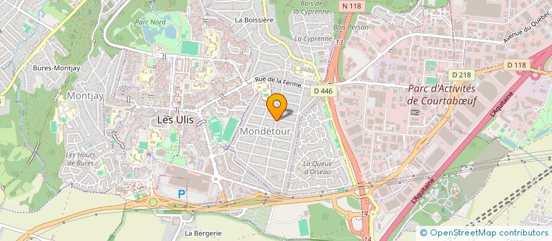 localisation de l'entreprise SCI 66 MONDETOUR  ORSAY