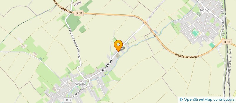 localisation de l'entreprise SCI 66 SOLEIL  WAILLY