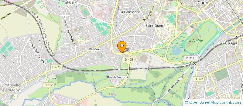 localisation de l'entreprise SCI 66 YG à CAEN