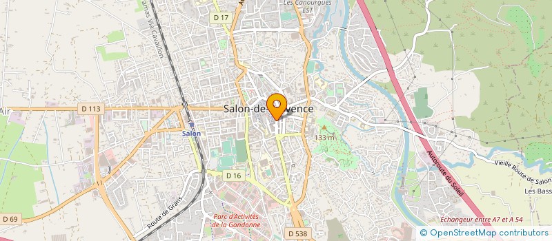 localisation de l'entreprise SCI 67  SALON-DE-PROVENCE