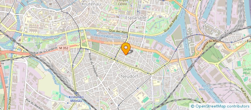 localisation de l'entreprise SCI 67-69 RTE DE LYON à STRASBOURG