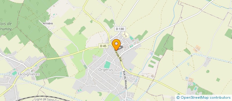 localisation de l'entreprise SCI 67 R DES GRAVILLIERS  TACOIGNIERES