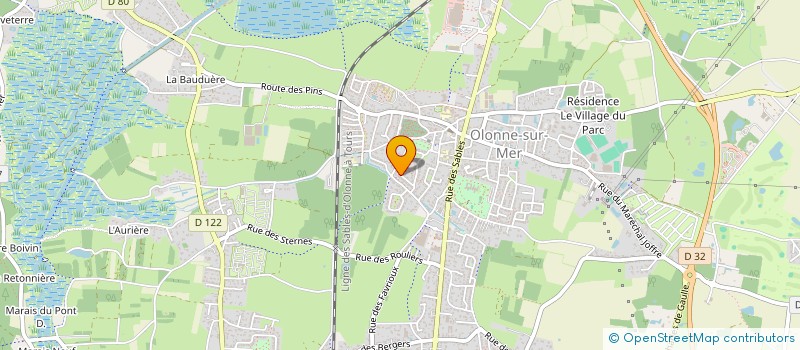 localisation de l'entreprise SCI 67 RUE  DE LA JUSTICE à LES SABLES D'OLONNE