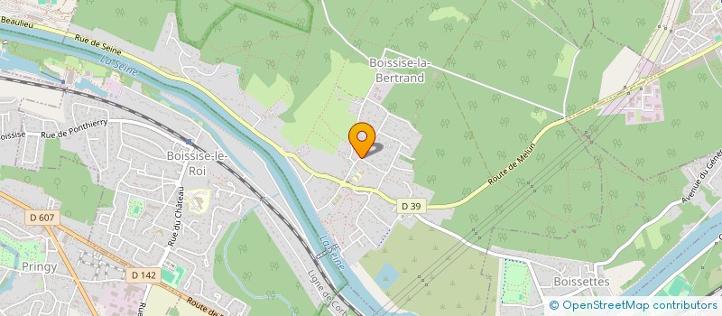 localisation de l'entreprise SCI 68 BOULEVARD PASTEUR  BOISSISE-LA-BERTRAND