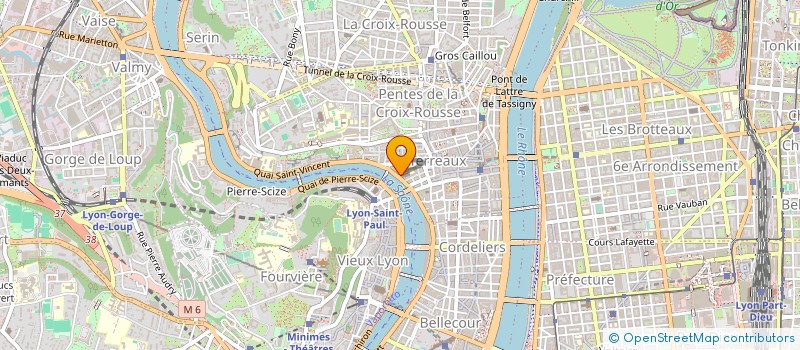 localisation de l'entreprise SCI 68 COURS SUCHET à LYON