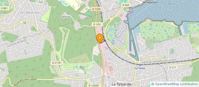 localisation de l'entreprise SCI 68 LAGRUA à LA TESTE-DE-BUCH