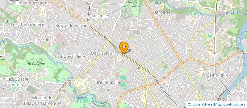 localisation de l'entreprise SCI 68 ROUTE DE VANNES à NANTES