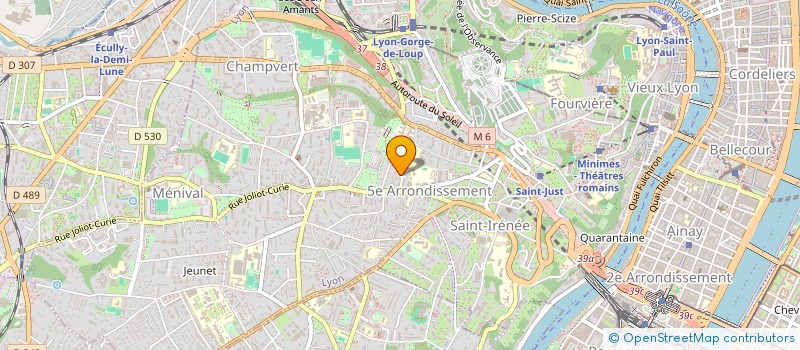 localisation de l'entreprise SCI 6814  LYON