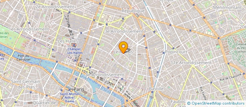 localisation de l'entreprise SCI 69 BRANDEBOURG  PARIS