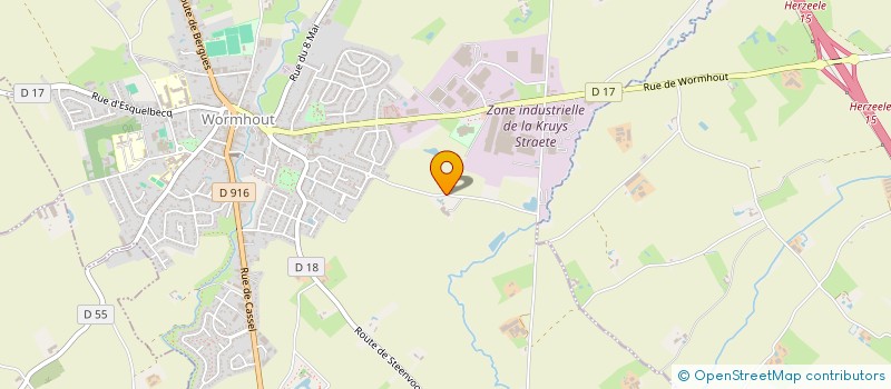 localisation de l'entreprise SCI 69 RUE DE L'HOTEL DE VILLE à DUNKERQUE