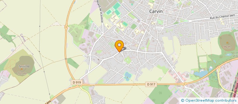 localisation de l'entreprise SCI 69 RUE FLORENT EVRARD  CARVIN