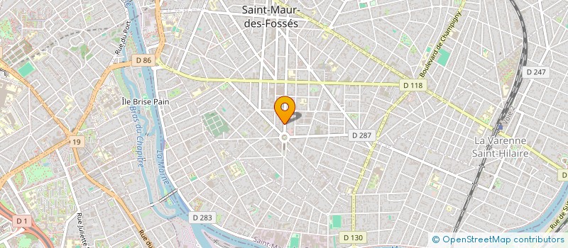 localisation de l'entreprise SCI 6C à SAINT-MAUR-DES-FOSSES