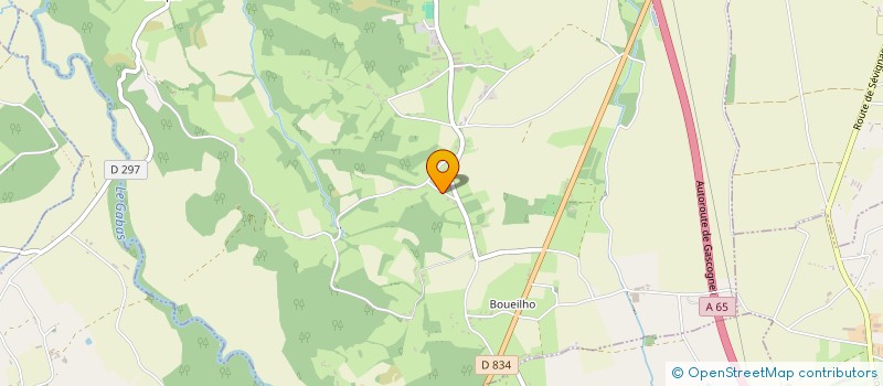 localisation de l'entreprise SCI 6G  BOUEILH-BOUEILHO-LASQUE
