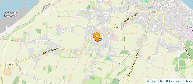 localisation de l'entreprise SCI 6M à DARVOY