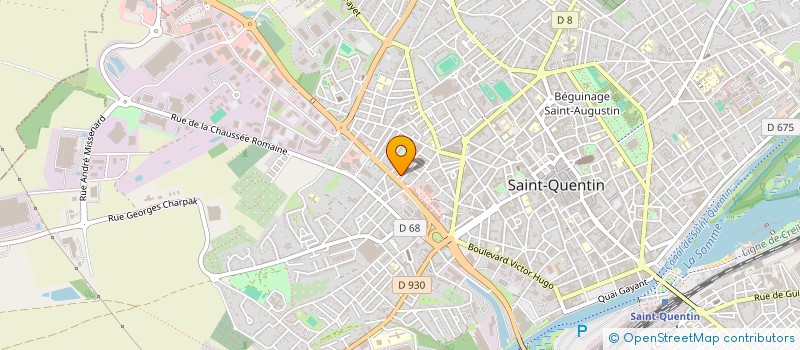 localisation de l'entreprise SCI 6SP à SAINT-QUENTIN