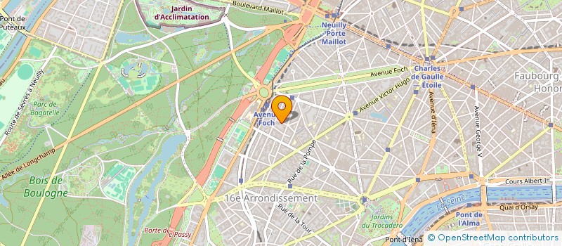 localisation de l'entreprise SCI 7/9/11 BENOUVILLE à PARIS