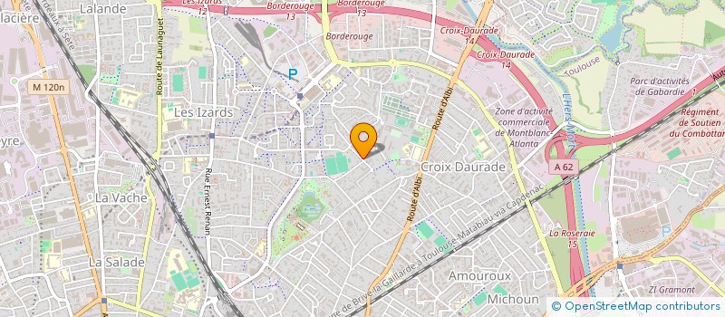 localisation de l'entreprise SCI 7 AUX MINIMES à TOULOUSE