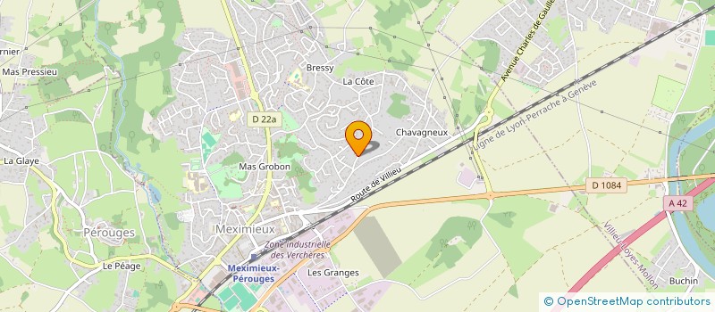 localisation de l'entreprise SCI 7 BOULEVARD VICTOR HUGO à MEXIMIEUX