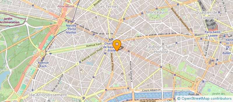 localisation de l'entreprise SCI 7 FELIX EBOUE  PARIS