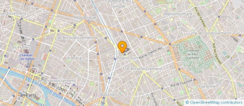 localisation de l'entreprise SCI 7 HAIES  PARIS