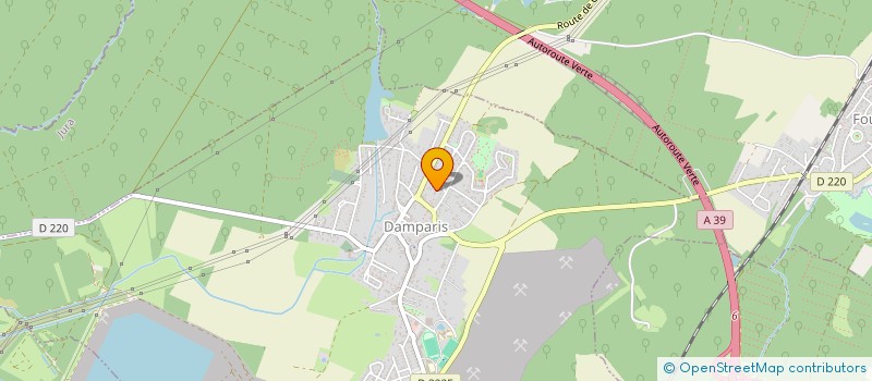 localisation de l'entreprise SCI 7 P 3  DAMPARIS