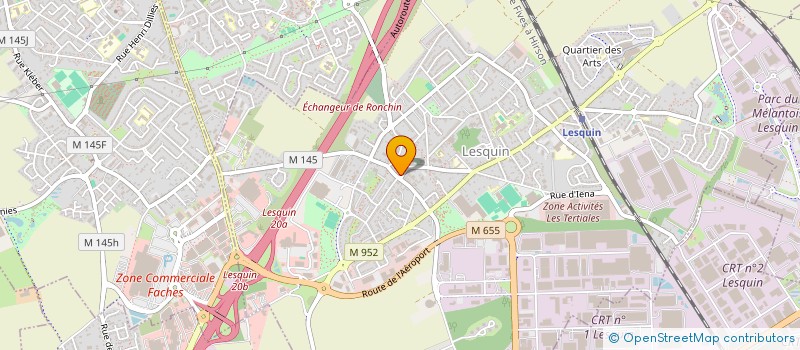 localisation de l'entreprise SCI 7 PLACE REPUBLIQUE A LESQUIN à LESQUIN