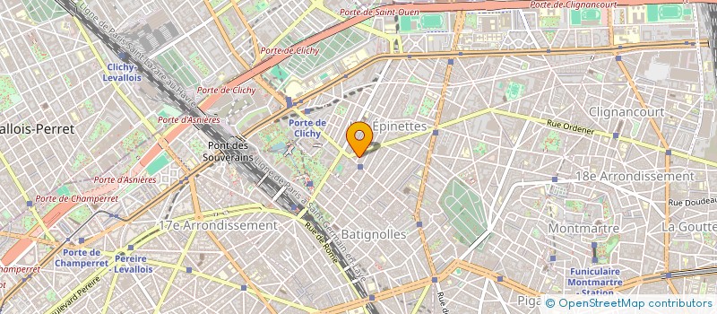 localisation de l'entreprise SCI 7 R GAUTHEY PARIS17  MOITRON-SUR-SARTHE