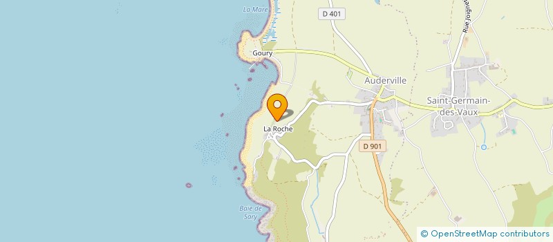 localisation de l'entreprise SCI 7 RUE DES TRIBUNAUX  LA HAGUE