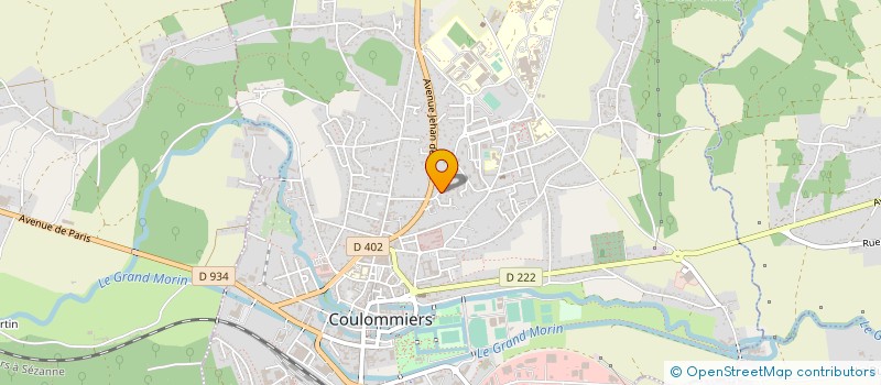 localisation de l'entreprise SCI 7 RUE DU MARCHE à COULOMMIERS