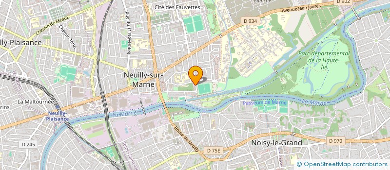 localisation de l'entreprise SCI 7 RUE DU PORT à NEUILLY-SUR-MARNE