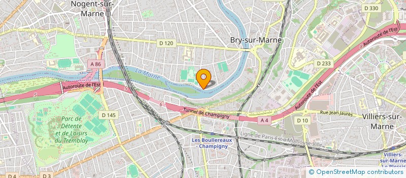 localisation de l'entreprise SCI 7 RUE EDOUARD JACQUES  LE PERREUX-SUR-MARNE