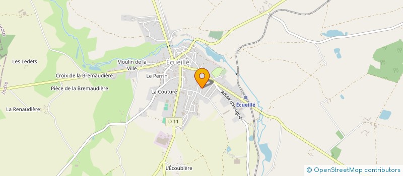 localisation de l'entreprise SCI 7 RUE HENRI DE ROCHEFORT à ECUEILLE
