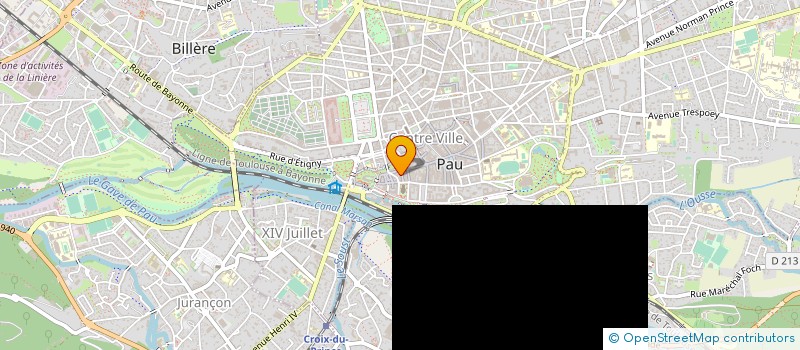 localisation de l'entreprise SCI 7 RUE JEANNE D'ALBRET à PAU