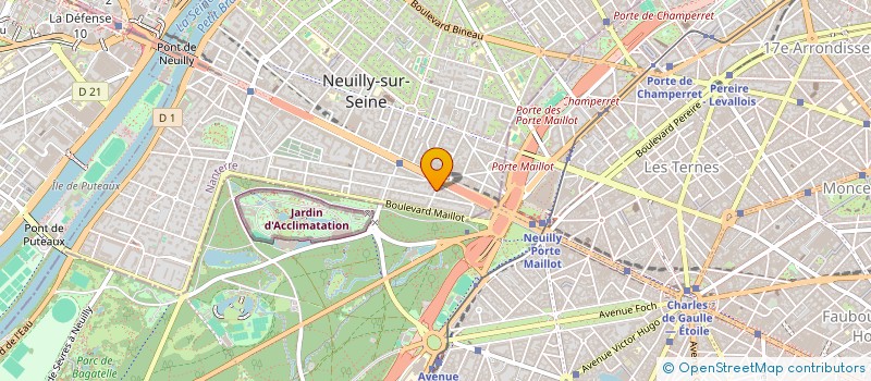localisation de l'entreprise SCI 7 RUE PAUL DEROULEDE à NEUILLY-SUR-SEINE