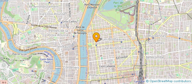 localisation de l'entreprise SCI 7 RUE TRONCHET  LYON