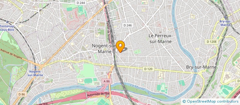 localisation de l'entreprise SCI 7 TANNEBOURG  LE PERREUX-SUR-MARNE