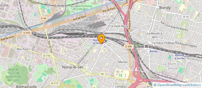 localisation de l'entreprise SCI 7 VILLA DES FLEURS à NOISY-LE-SEC