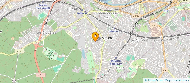 localisation de l'entreprise SCI 7 VILLA DES JARDIES à MEUDON
