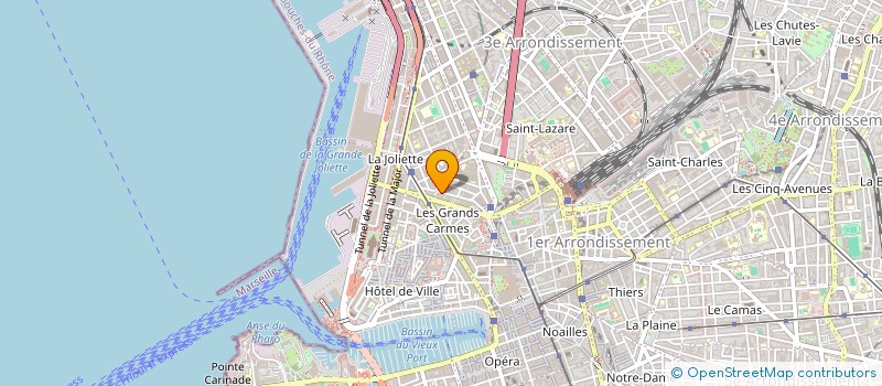 localisation de l'entreprise SCI 70 BD DES DAMES à MARSEILLE