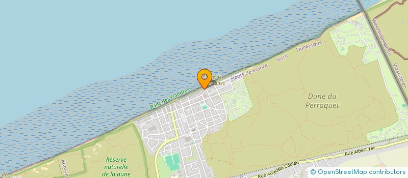 localisation de l'entreprise SCI 710 DIGUE DE MER  BRAY-DUNES