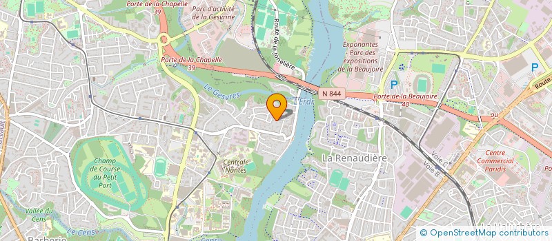 localisation de l'entreprise SCI 713 BD VENDOME à NANTES