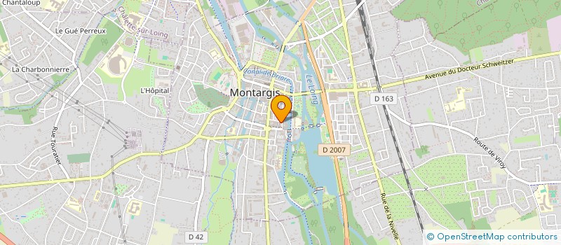 localisation de l'entreprise SCI 72 PLACE DE LA REPUBLIQUE  AMILLY