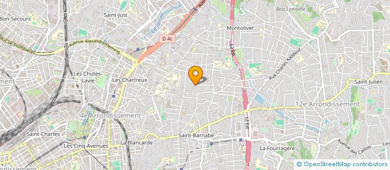 localisation de l'entreprise SCI 73 J.C à MARSEILLE