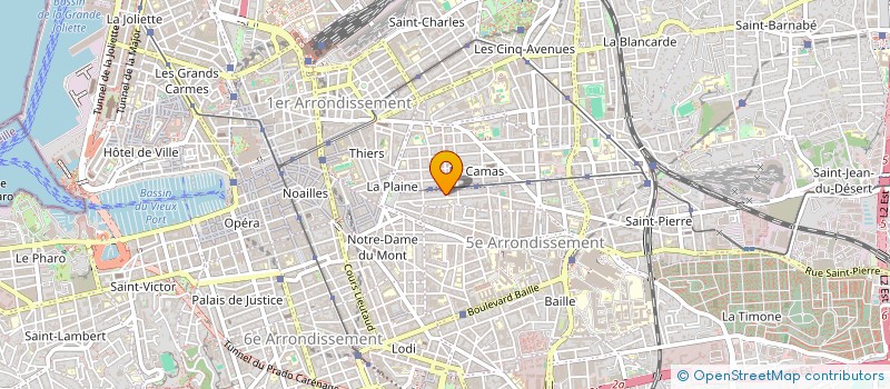 localisation de l'entreprise SCI 74 EP  MARSEILLE