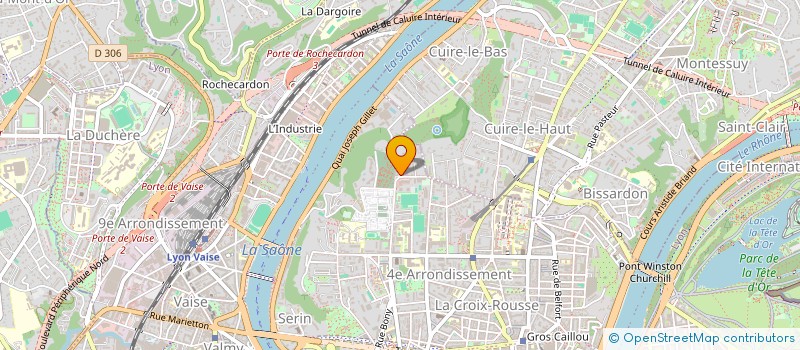 localisation de l'entreprise SCI 74 LIBERTE  LYON