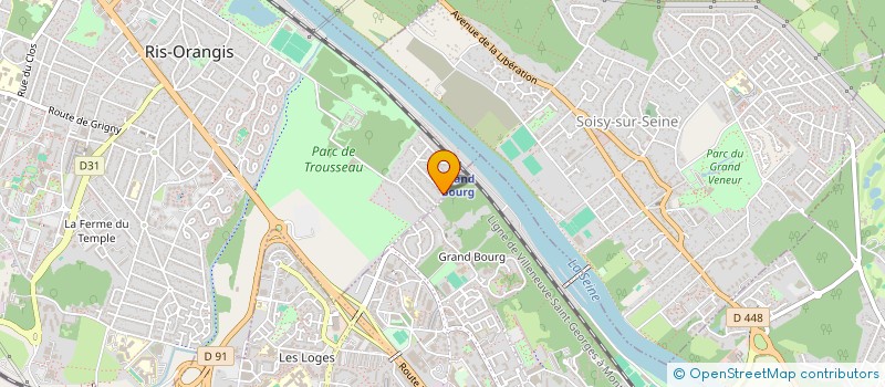 localisation de l'entreprise SCI 75 WIDMER à RIS-ORANGIS